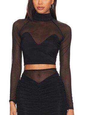 Fleur Du Mal Mesh Top